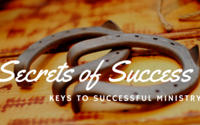 Principles of Successful Ministry